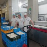 19.05.2021 Ostrowiec Świętokrzyski. Okręgowa Spółdzielnia Mleczarska przy ul. Zagłoby / Emilia Sitarska / Radio Kielce