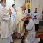 30.05.2021. Ostrowiec Św. Święcenia diakonatu. Na zdjęciu: Krzysztof Nitkiewicz - biskup sandomierski / Emilia Sitarska / Radio Kielce