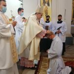 30.05.2021. Ostrowiec Św. Święcenia diakonatu. Na zdjęciu: Krzysztof Nitkiewicz - biskup sandomierski / Emilia Sitarska / Radio Kielce