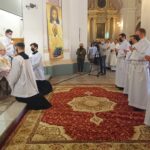 30.05.2021. Ostrowiec Św. Święcenia diakonatu. Na zdjęciu: Krzysztof Nitkiewicz - biskup sandomierski / Emilia Sitarska / Radio Kielce