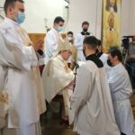 30.05.2021. Ostrowiec Św. Święcenia diakonatu. Na zdjęciu: Krzysztof Nitkiewicz - biskup sandomierski / Emilia Sitarska / Radio Kielce