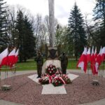 03.05.2021. Ostrowiec Świętokrzyski. Rocznica uchwalenia Konstytucji 3 Maja / Emilia Sitarska / Radio Kielce