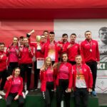 09.05.2021 Warszawa. Studenci Politechniki Świętokrzyskiej podczas Akademickich Mistrzostw Polski w ergometrze wioślarskim / Politechnika Świętokrzyska