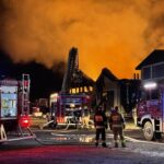 16.05.2021. Krasocin. Pożar na terenie zakładu Zefir / Wiktor Taszłow / Radio Kielce