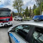 15.05.2021. Kielce. Zderzenie samochodów na skrzyżowaniu al. Legionów i ul. Barabasza / Wiktor Taszłow / Radio Kielce