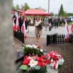 16.05.2021. Skałka Polska. Rocznica pacyfikacji wioski przez Niemców / Wiktor Taszłow / Radio Kielce