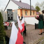 16.05.2021. Skałka Polska. Rocznica pacyfikacji wioski przez Niemców / Wiktor Taszłow / Radio Kielce