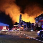 16.05.2021. Krasocin. Pożar na terenie zakładu Zefir / Wiktor Taszłow / Radio Kielce