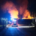 16.05.2021. Krasocin. Pożar na terenie zakładu Zefir / Wiktor Taszłow / Radio Kielce