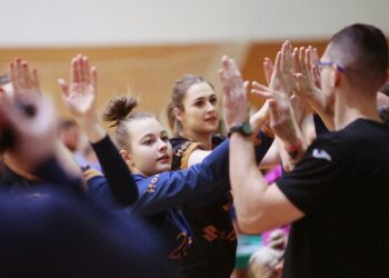 27.03.2021. Kielce. 14. kolejka I ligi piłkarek ręcznych Suzuki Korona Handball - MKS Karczew / Wiktor Taszłow / Radio Kielce