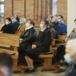 01.05.2021. Kielce. Msza z okazji Międzynarodowego Dnia Solidarności Ludzi Pracy w kościele Świętego Józefa Robotnika / Wiktor Taszłow / Radio Kielce