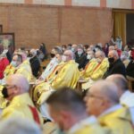 01.05.2021. Kielce. Msza z okazji Międzynarodowego Dnia Solidarności Ludzi Pracy w kościele Świętego Józefa Robotnika / Wiktor Taszłow / Radio Kielce