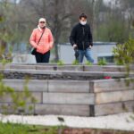 01.05.2021 Kielce. Ogród botaniczny / Wiktor Taszłow / Radio Kielce