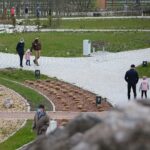 01.05.2021 Kielce. Ogród botaniczny / Wiktor Taszłow / Radio Kielce