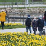 01.05.2021 Kielce. Ogród botaniczny / Wiktor Taszłow / Radio Kielce