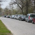 01.05.2021 Kielce. Droga przed ogrodem botanicznym / Wiktor Taszłow / Radio Kielce