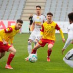 01.05.2021 Kielce. Fortuna 1. Liga. Mecz Korona Kielce - Zagłębie Sosnowiec / Wiktor Taszłow / Radio Kielce