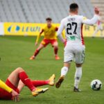 01.05.2021 Kielce. Fortuna 1. Liga. Mecz Korona Kielce - Zagłębie Sosnowiec / Wiktor Taszłow / Radio Kielce