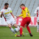 01.05.2021 Kielce. Fortuna 1. Liga. Mecz Korona Kielce - Zagłębie Sosnowiec / Wiktor Taszłow / Radio Kielce