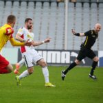 01.05.2021 Kielce. Fortuna 1. Liga. Mecz Korona Kielce - Zagłębie Sosnowiec / Wiktor Taszłow / Radio Kielce