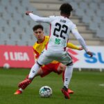 01.05.2021 Kielce. Fortuna 1. Liga. Mecz Korona Kielce - Zagłębie Sosnowiec / Wiktor Taszłow / Radio Kielce