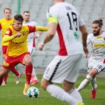 01.05.2021 Kielce. Fortuna 1. Liga. Mecz Korona Kielce - Zagłębie Sosnowiec / Wiktor Taszłow / Radio Kielce