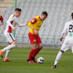01.05.2021 Kielce. Fortuna 1. Liga. Mecz Korona Kielce - Zagłębie Sosnowiec / Wiktor Taszłow / Radio Kielce