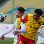 01.05.2021 Kielce. Fortuna 1. Liga. Mecz Korona Kielce - Zagłębie Sosnowiec / Wiktor Taszłow / Radio Kielce