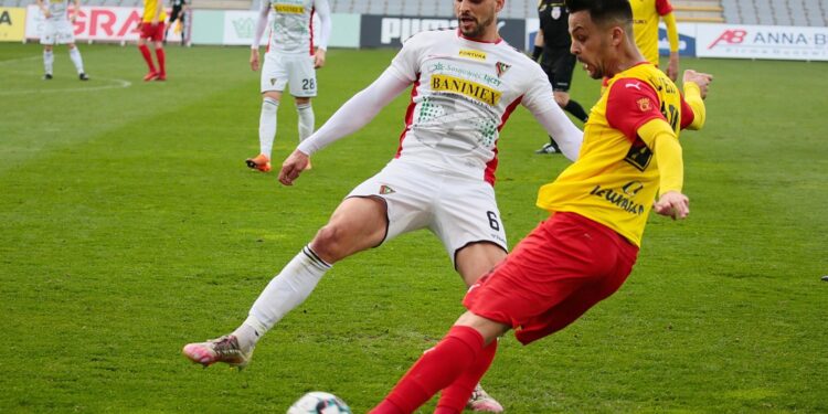 01.05.2021 Kielce. Fortuna 1. Liga. Mecz Korona Kielce - Zagłębie Sosnowiec / Wiktor Taszłow / Radio Kielce