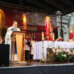 02.05.2021 Kielce. Msza za Ojczyznę. Na zdjęciu ksiądz ppłk Grzegorz Kamiński / Wiktor Taszłow / Radio Kielce