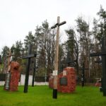 05.05.2021. Michniów. Mauzoleum Martyrologii Wsi Polskich / WIktor Taszłow / Radio Kielce