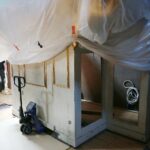 10.05.2021. Kielce. Elementy organów przywiezione do bazyliki katedralnej w Kielcach / Wiktor Taszłow / Radio Kielce