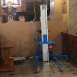 10.05.2021. Kielce. Elementy organów przywiezione do bazyliki katedralnej w Kielcach / Wiktor Taszłow / Radio Kielce