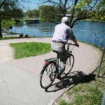 11.05.2021. Kielce. Ścieżka rowerowa wokół Zalewu Kieleckiego / Wiktor Taszłow / Radio Kielce