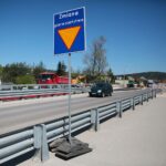 11.05.2021. Kielce. Most nad Silnicą przy skrzyżowaniu ulicy Warszawskiej i Witosa / Wiktor Taszłow / Radio Kielce