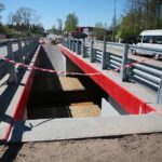 11.05.2021. Kielce. Most nad Silnicą przy skrzyżowaniu ulicy Warszawskiej i Witosa / Wiktor Taszłow / Radio Kielce