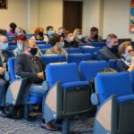 11.05.2021. Kielce. Podpisanie umów z organizacjami pozarządowym na realizację zadań publicznych z zakresu sportu, turystyki i kultury w 2021 roku w powiecie kieleckim / Wiktor Taszłow / Radio Kielce