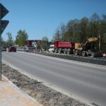 11.05.2021. Kielce. Most nad Silnicą przy skrzyżowaniu ulicy Warszawskiej i Witosa / Wiktor Taszłow / Radio Kielce