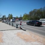 11.05.2021. Kielce. Most nad Silnicą przy skrzyżowaniu ulicy Warszawskiej i Witosa / Wiktor Taszłow / Radio Kielce