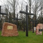 05.05.2021. Michniów. Mauzoleum Martyrologii Wsi Polskich / WIktor Taszłow / Radio Kielce