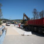 11.05.2021. Kielce. Most nad Silnicą przy skrzyżowaniu ulicy Warszawskiej i Witosa / Wiktor Taszłow / Radio Kielce