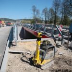 11.05.2021. Kielce. Most nad Silnicą przy skrzyżowaniu ulicy Warszawskiej i Witosa / Wiktor Taszłow / Radio Kielce