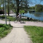 11.05.2021. Kielce. Ścieżka rowerowa wokół zalewu kieleckiego / Wiktor Taszłow / Radio Kielce