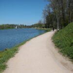 11.05.2021. Kielce. Ścieżka rowerowa wokół zalewu kieleckiego / Wiktor Taszłow / Radio Kielce
