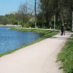 11.05.2021. Kielce. Ścieżka rowerowa wokół zalewu kieleckiego / Wiktor Taszłow / Radio Kielce