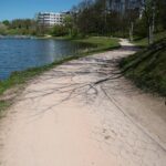 11.05.2021. Kielce. Ścieżka rowerowa wokół zalewu kieleckiego / Wiktor Taszłow / Radio Kielce