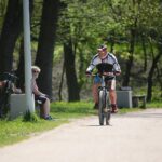 11.05.2021. Kielce. Ścieżka rowerowa wokół zalewu kieleckiego / Wiktor Taszłow / Radio Kielce