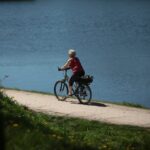 11.05.2021. Kielce. Ścieżka rowerowa wokół zalewu kieleckiego / Wiktor Taszłow / Radio Kielce