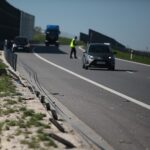 12.05.2021. Radkowice. Wypadek na S7 / Wiktor Taszłow / Radio Kielce