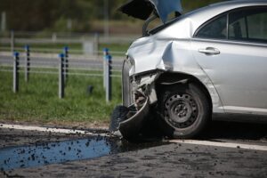 12.05.2021. Radkowice. Wypadek na S7 / Wiktor Taszłow / Radio Kielce